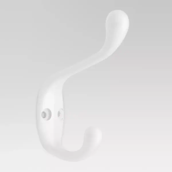 Heavy Duty Coat and Hat Hook - White - Room Essentials™