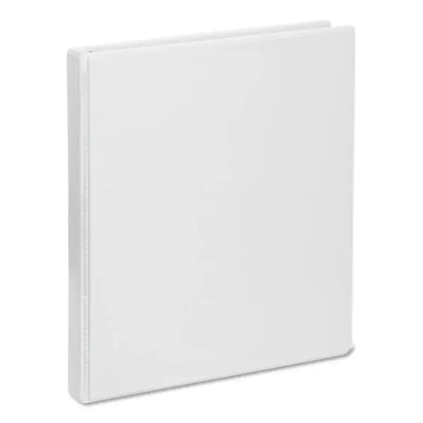 Universal 100 Sheet .5" Ring Binder White