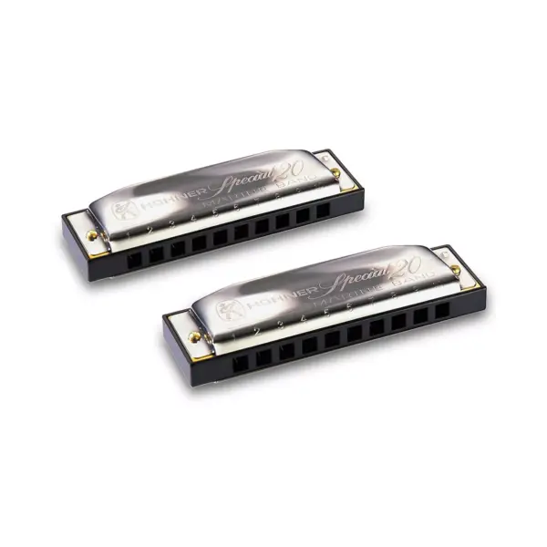 Hohner Progressive Series 560 Special 20 Harmonica (2-Pack) Bb