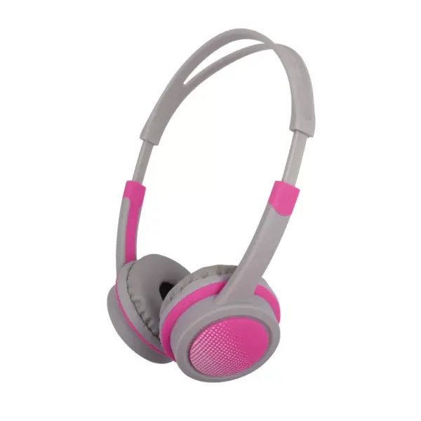 Insten Kids Headphones Wired 3.5mm On-Ear Earphones with 85dB Safe Volume Limited for Boys Girls Children, Pink