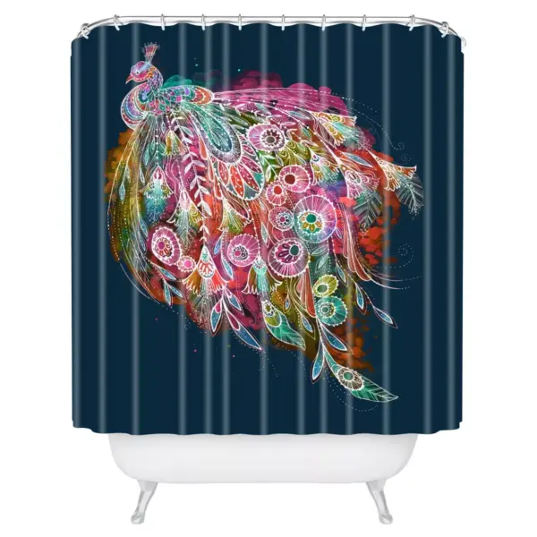 Stephanie Corfee Tail Feather Shower Curtain - Deny Designs