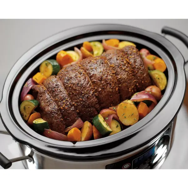 Hamilton Beach Programmable Slow Cooker - Silver - 33463