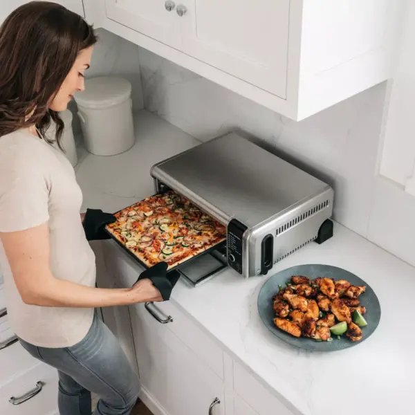 Ninja Foodi Digital Air Fry Oven with Convection, Flip-Up and Away to Store SP101