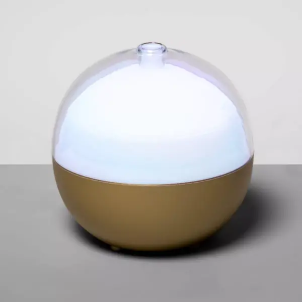 300ml Color-Changing Oil Diffuser White/Gold - Opalhouse™