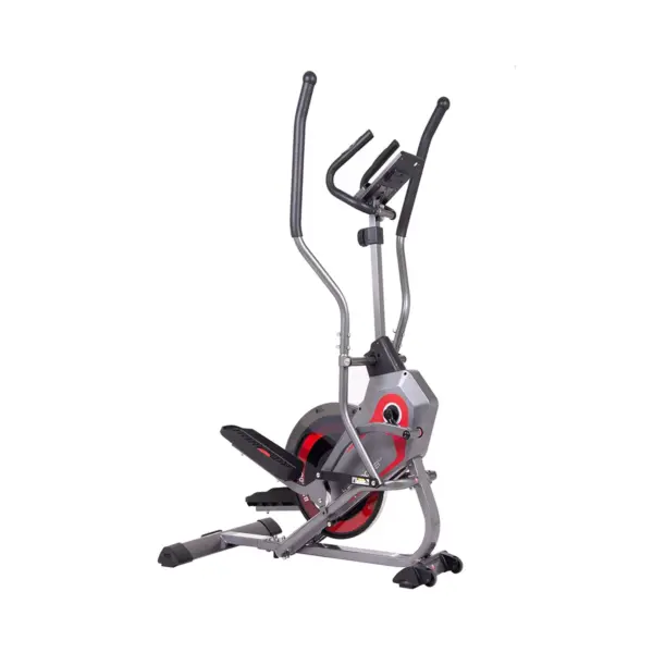 Body Flex Sports Body Power BST800 Stationary 2 In 1 Full Body Elliptical StepTrac Cardio Workout Machine with Curve Crank Technology