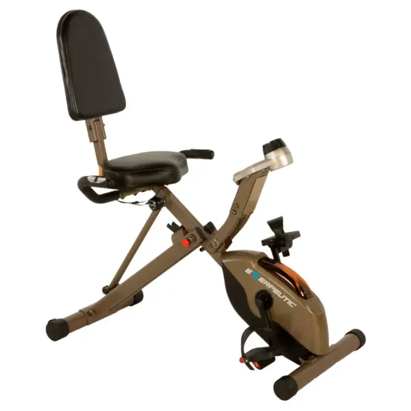 Exerpeutic Gold 525XLR Folding Recumbent Exercise Bike