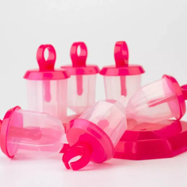 Tovolo Jewel Pop Molds (Set of 6) Fuchsia