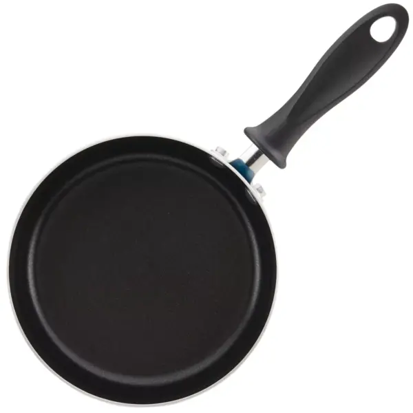 Farberware 3pc Nonstick Aluminum Reliance Covered Sauteuse and Open Skillet Cookware Set Black