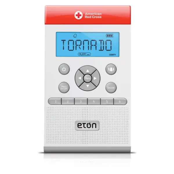 American Red Cross ZoneGuard Weather and Clock Radio