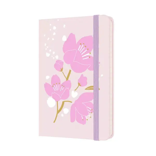 Moleskine Lined Notebook 5.5"x3.5" Rule LE Sakura