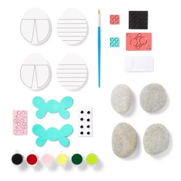 Paint-Your-Own Rocks Kit Bugs - Mondo Llama™