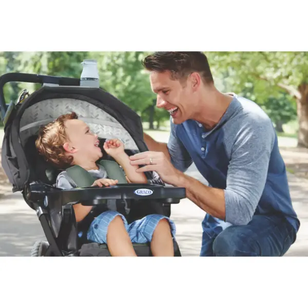 Graco Pace Travel System with SnugRide Infant Car Seat - Birch