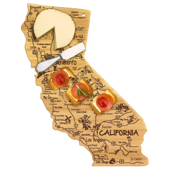 Totally Bamboo Destination California Cutting Board 14.25" x 11"