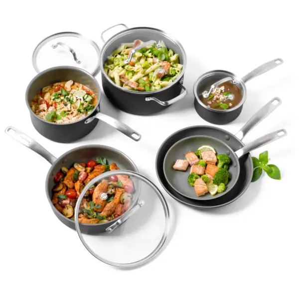 GreenPan Chatham 10pc Ceramic Non-Stick Cookware Set