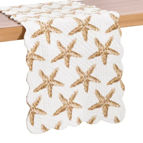 C&F Home 14" x 51" Sandbridge Stars Table Runner