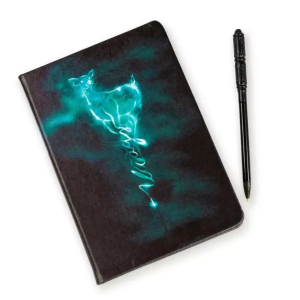 Seven20 Harry Potter Severus Snape Patronus Notebook & Wand Pen Set | 192 Blank Pages