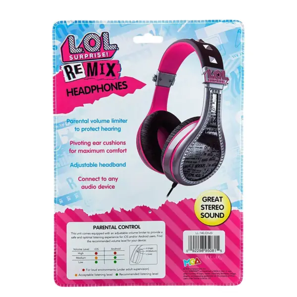 L.O.L. Surprise! Remix Kids Wired Headphones