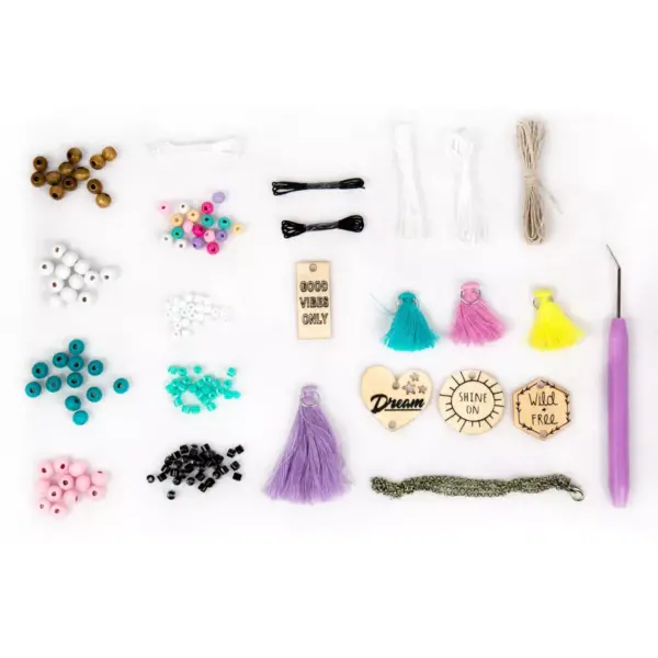 STMT Wooden Charm and Tassel Craft Kit