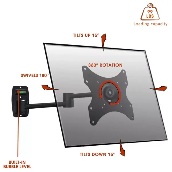 MegaMounts Mount-It! LCD TV Wall Mount Bracket