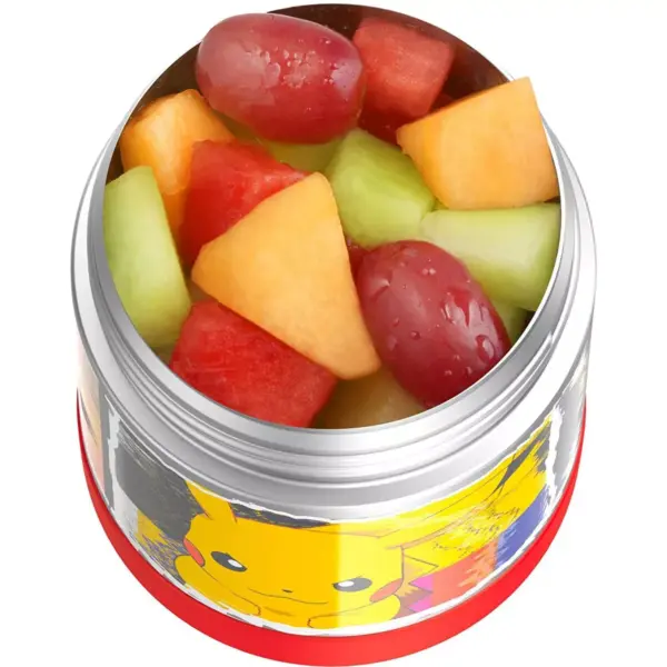 THERMOS FUNTAINER 10 Ounce Stainless Steel Kids Food Jar, Pokémon