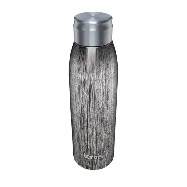 Tervis 17oz Stainless Steel Water Bottle - Gray Wood Grain