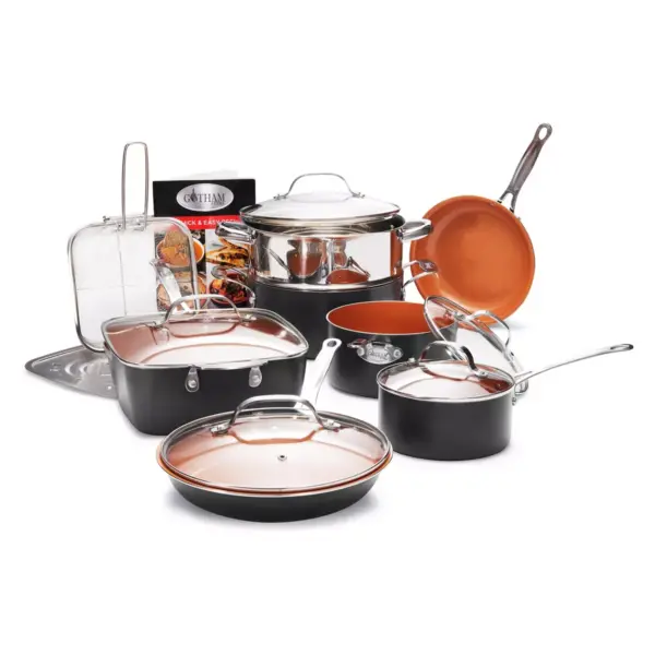 Gotham Steel 15pc Ultimate Cookware Set