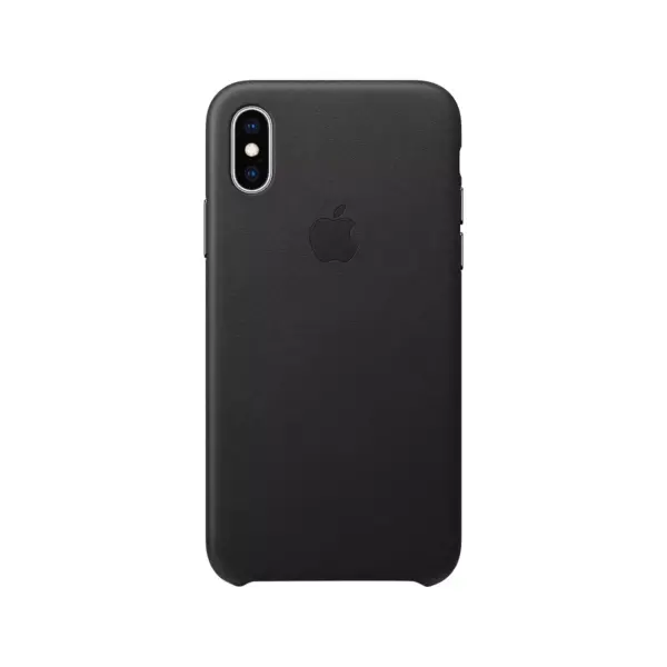 Apple iPhone 11 Pro/X/XS Leather Case - Black