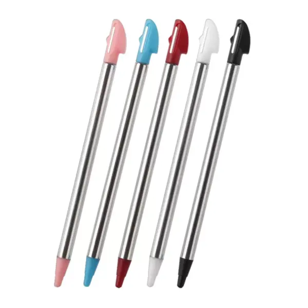 INSTEN 5-Piece Retractable Stylus compatible with Nintendo 3DS XL / LL