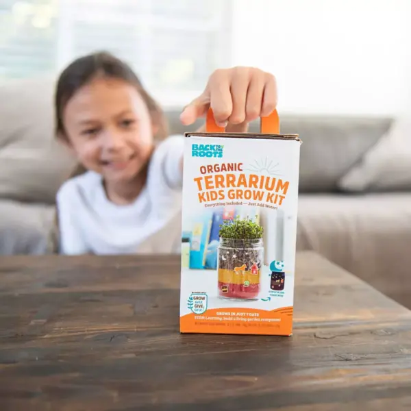 Back to the Roots Organic Terrarium Kids' Grow Kit