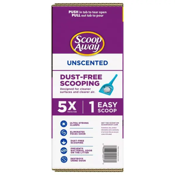 Scoop Away Super Clump Clumping Cat Litter Unscented - 25lb