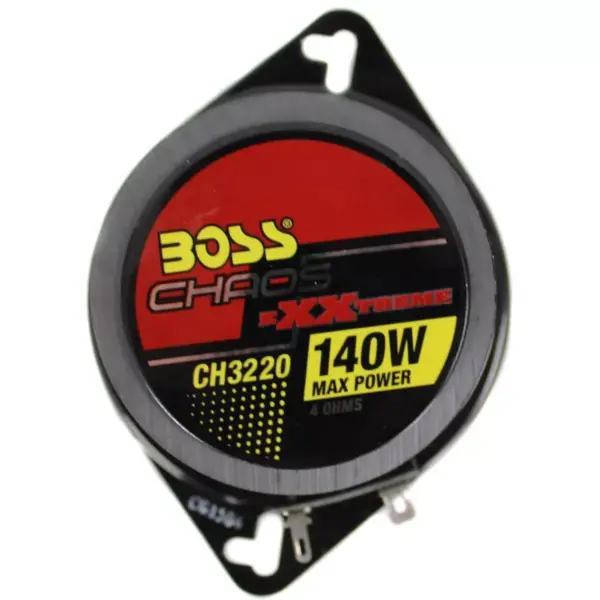 BOSS CH3220 3.5" 2-Way 140W Car Audio Coaxial Speakers Stereo Red PAIR