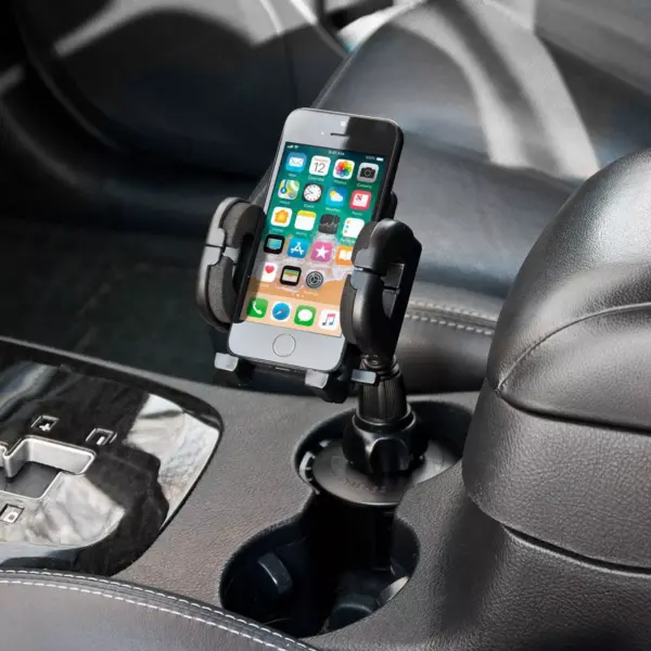 Bracketron Grip-iT Cup Holder Mount - Black