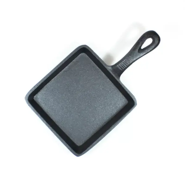 Old Mountain Cast Iron 5 Inch Pre-Seasoned Square Skillet