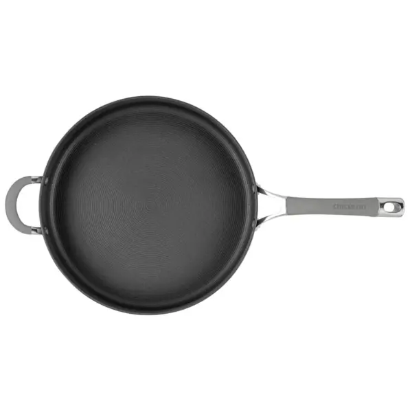 Circulon Elementum 5qt Hard Anodized Aluminum Nonstick Saute Pan with Lid Gray