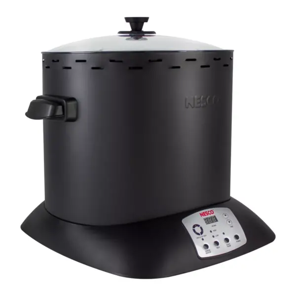 NESCO Vertical Infrared Turkey Roaster - Black