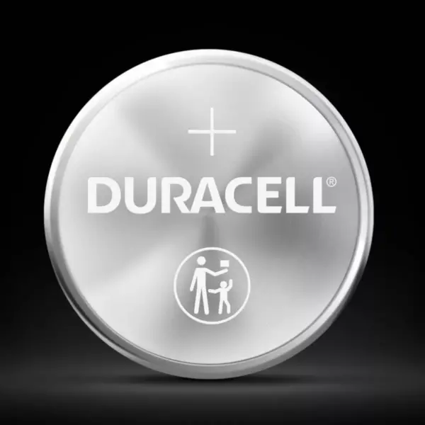 Duracell 2025 Batteries Lithium Coin Button - 2 Pack - Specialty Battery w/ Bitterant Technology