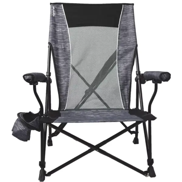 Kijaro Dual Lock Low Profile Hard Arm Chair - Hallett Peak Gray