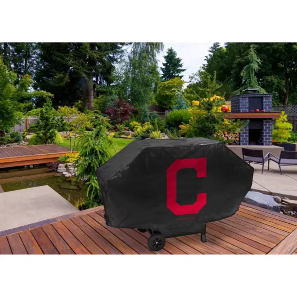 MLB Cleveland Indians Deluxe Grill Cover