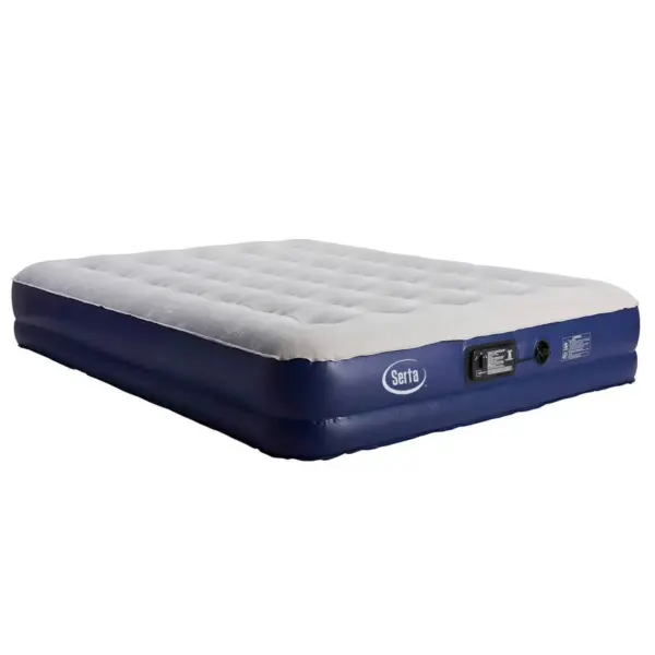 Serta 12" Queen Air Mattress with Insta 3 Pump