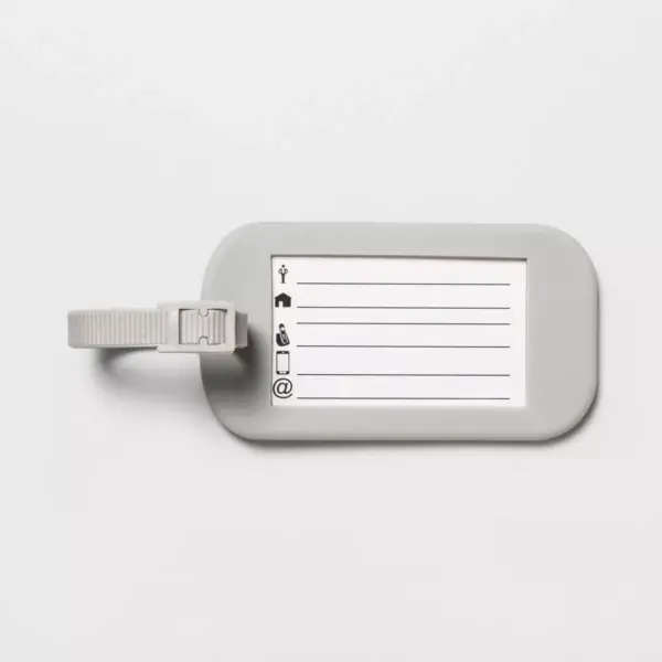 Clear Luggage Tag 1pc - Made By Design™