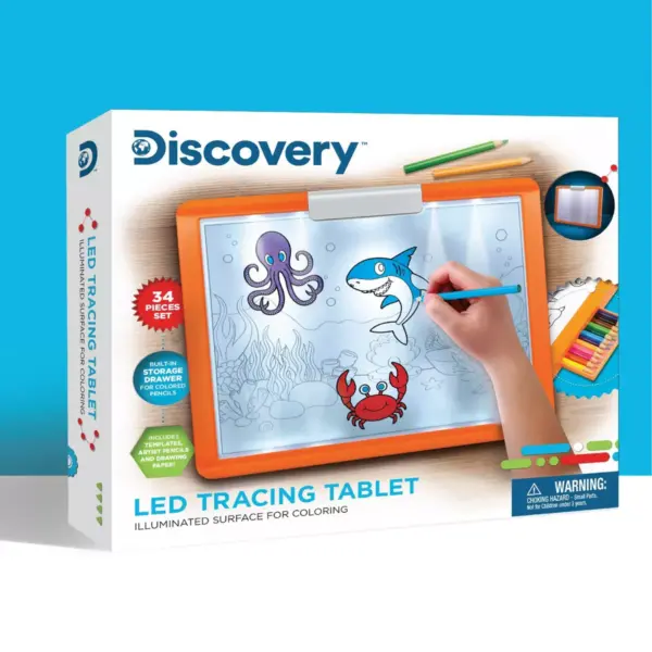 LED Tracing Tablet - Discovery Kids