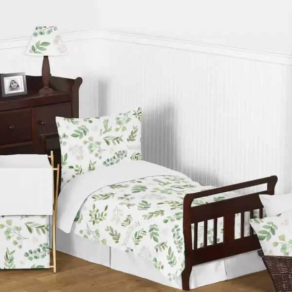 Toddler Botanical Leaf Bedding Set - Sweet Jojo Designs