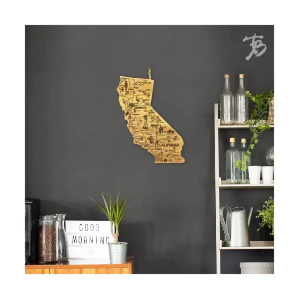 Totally Bamboo Destination California Cutting Board 14.25" x 11"