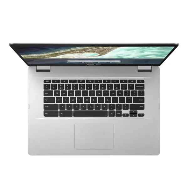 Asus 15.6" Chromebook Laptop, 64GB Storage, Full HD Display 1920 x 1080 Resolution, Silver (C523NA-TH44F)