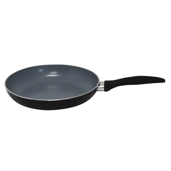 Gourmet Chef 8 Inch Eco Friendly Non Stick Ceramic Fry Pan - Black