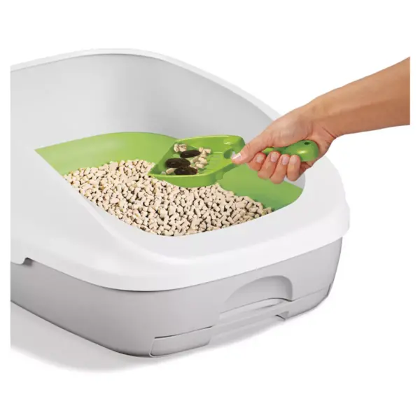 Purina Tidy Cats Litter Box System BREEZE System Starter Kit Litter Box Litter Pellets & Pads