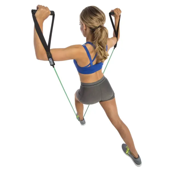 GoFit Power Tube with Handle Light - Green