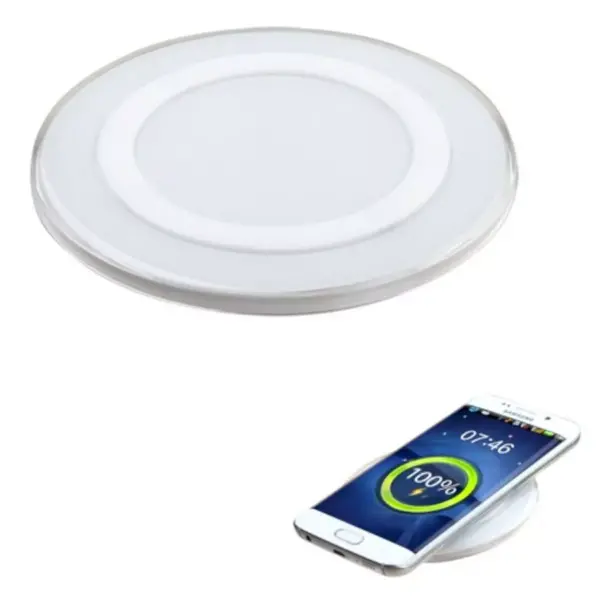 MYBAT Universal Wireless Charging Pad For iPhone Samsung Galaxy Phone, White