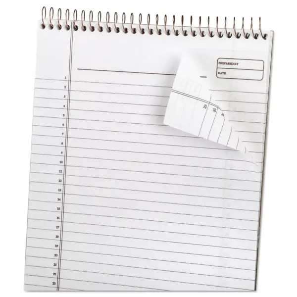 Ampad Gold Fibre Wirebound Writing Pad w/Cover 8 1/2 x 11 3/4 White Green Cover 20811