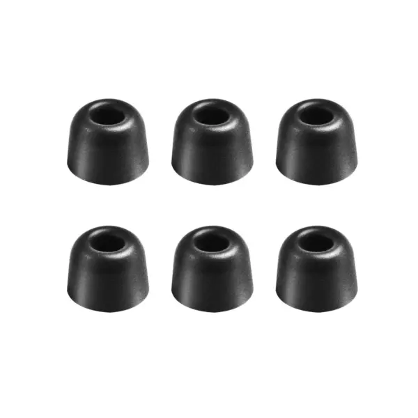 Insten Memory Foam Tips for All 5-6mm Nozzle In-Ear/True Wireless EarBuds Eartips Replacement, Ultra Secure Fit, 3 Pairs Medium Size with Storage Box